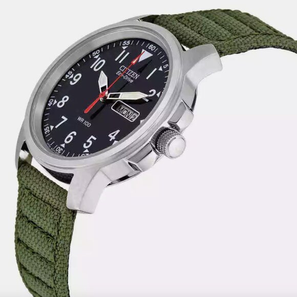 Citizen Strap Eco-Drive Day-Date Men's Watch - Picture 2 of 4